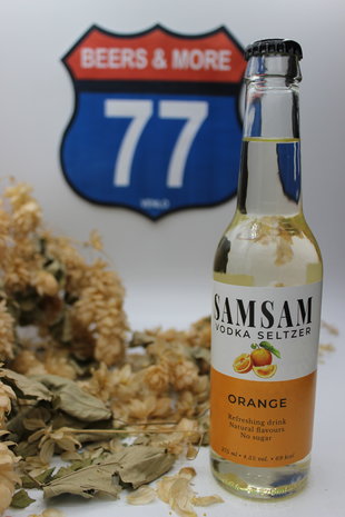 SamSam SamSam Vodka Seltzer Orange Overig Blik 33 cl  4,50%