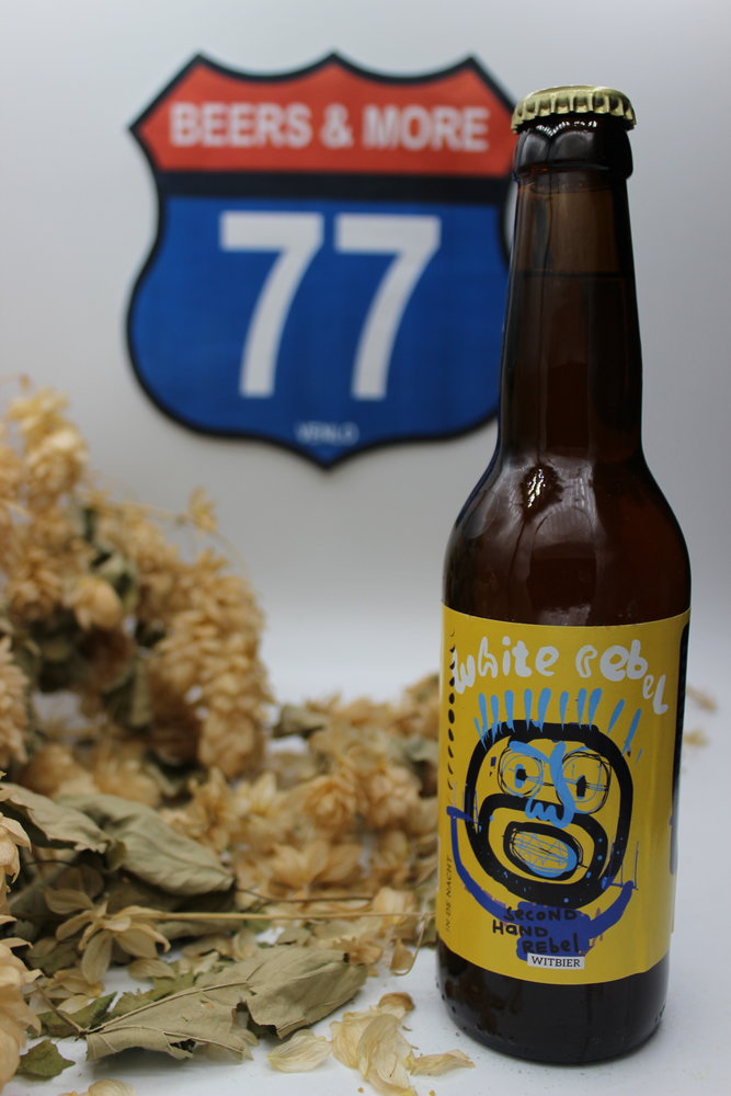 Brouwerij In De Nacht Brouwerij In De Nacht White Rebel #2 Witbier Fles 33cl  4,80% Brouwerij In De Nacht Brouwerij In De Nacht White Rebel #2 Witbier Fles 33cl  4,80%