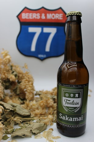De Fontein De Fontein Sakamai Amber Fles 33 cl  8,40%