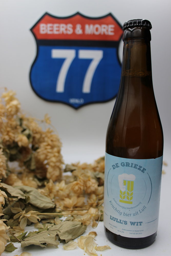 De Grieze De Grieze Lull's Wit Witbier Fles 33 cl  6,20%
