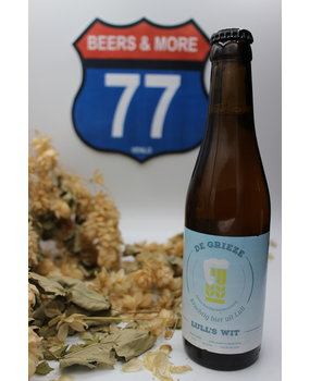 De Grieze De Grieze Lull's Wit Witbier Fles 33 cl  6,20% De Grieze De Grieze Lull's Wit Witbier Fles 33 cl  6,20%