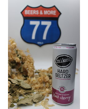 Mike's Mike's Hard Seltzer Black-Cherry Overig Blik 33 cl  5,00% Mike's Mike's Hard Seltzer Black-Cherry Overig Blik 33 cl  5,00%