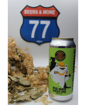 Hopworks Urban Brewery Hopworks Pig War Hazy IPA IPA Blik 47.3 cl  6,00%