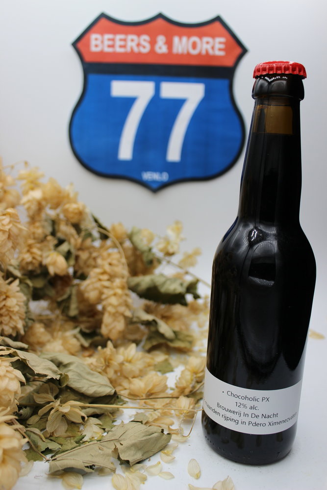 Brouwerij In De Nacht Brouwerij In De Nacht Chocoholic PX BA Stout Fles 33 cl  12,00%