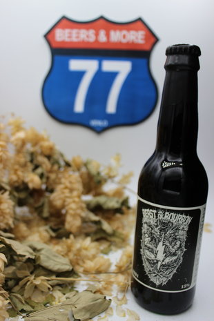 Brouwerij Bliksem Brouwerij Bliksem Grom Beast of Bourbon 2021 BA Stout Fles 33 cl  13,00% Brouwerij Bliksem Brouwerij Bliksem Grom Beast of Bourbon 2021 BA Stout Fles 33 cl  13,00%