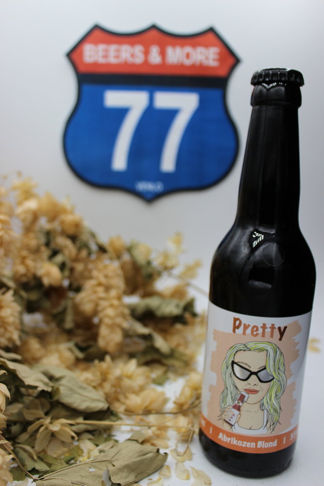 De Fontein De Fontein Pretty Abrikozen Wodka Infused Blond Fles 33 cl  6,90%