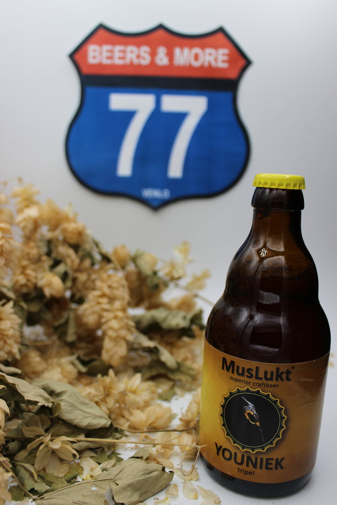 Muslukt Brouwerij Muslukt Youniek Tripel Fles 33 cl  9,00%
