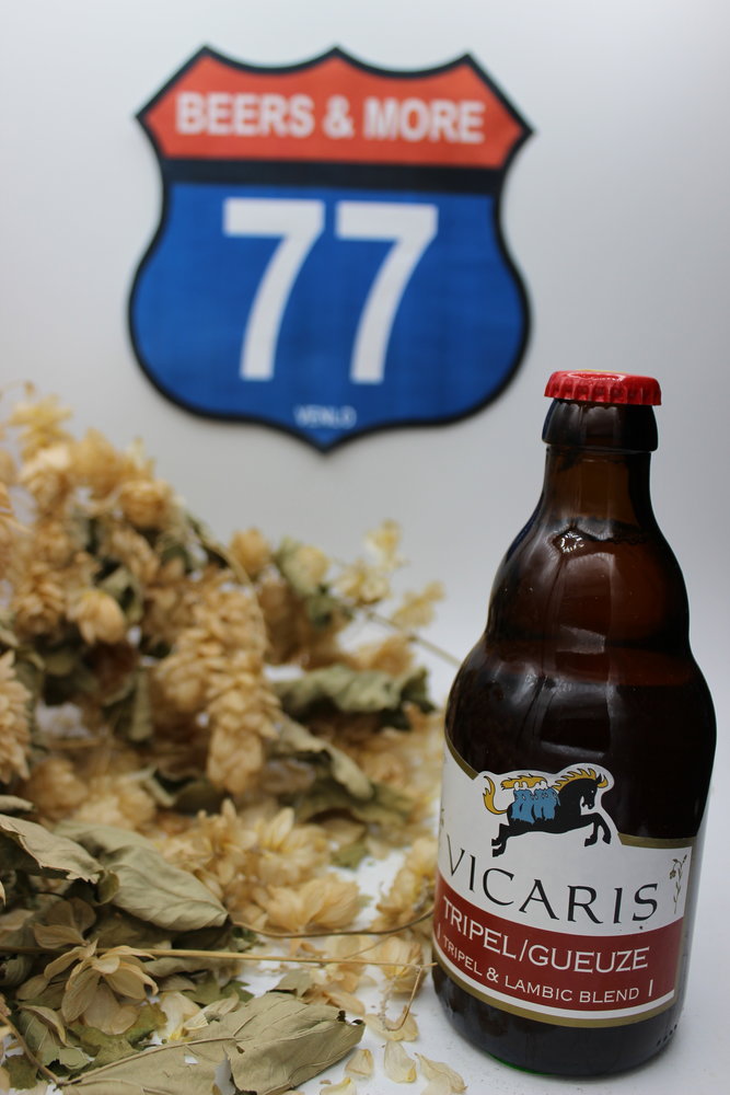 Brouwerij Dilewyns Vicaris Tripel/Gueuze Tripel Fles 33 cl 7,00%