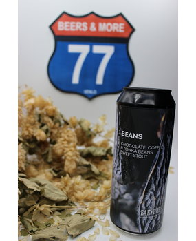 Bakunin Brewing Company Bakunin Beans Stout Blik 50 cl 6.80% Bakunin Brewing Company Bakunin Beans Stout Blik 50 cl 6.80%