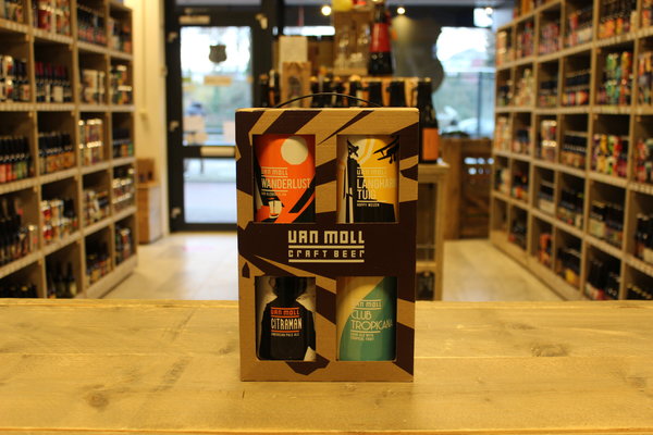 Van Moll Van Moll Gift Box 4-pack Blik 33 cl