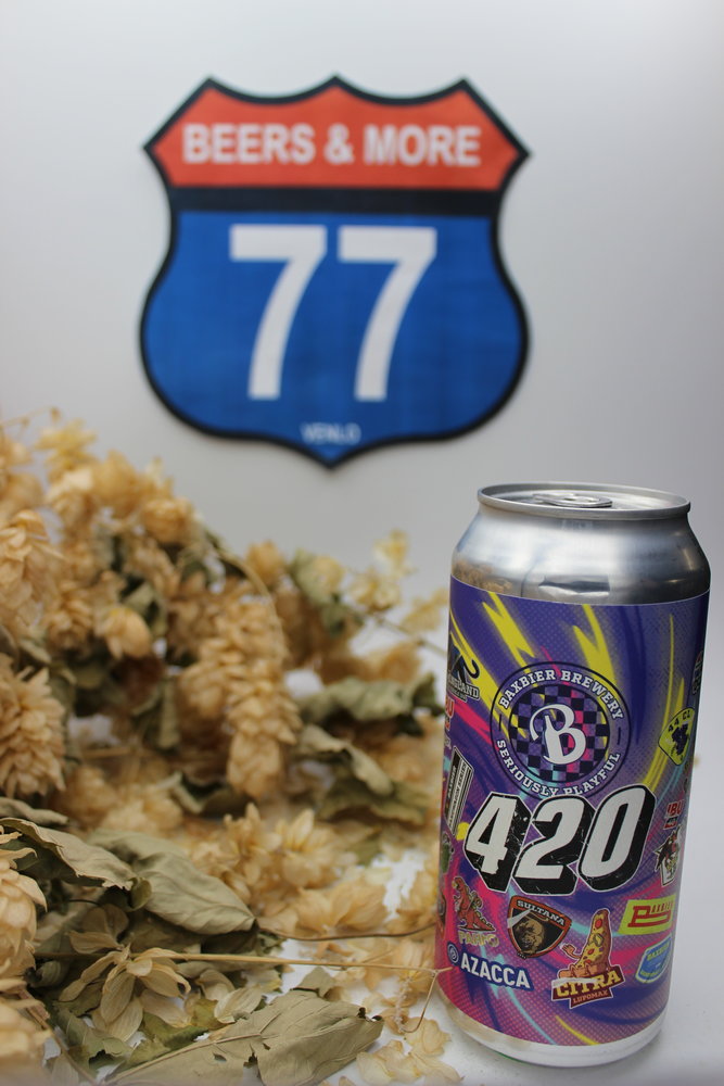 Baxbier Brewery Baxbier Brewery Brandwagon 420 NEDIPA Blik 44 cl  8,00%