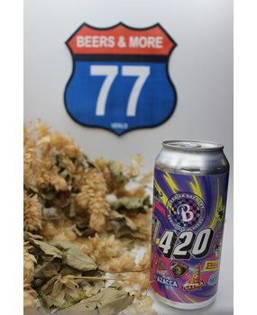 Baxbier Brewery Baxbier Brewery Brandwagon 420 NEDIPA Blik 44 cl  8,00%