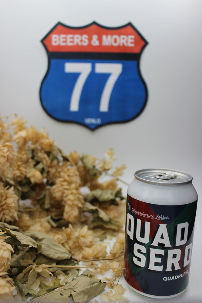 Kraftbier Kraftbier Quadserd Quadrupel Blik 33 cl 9,00%