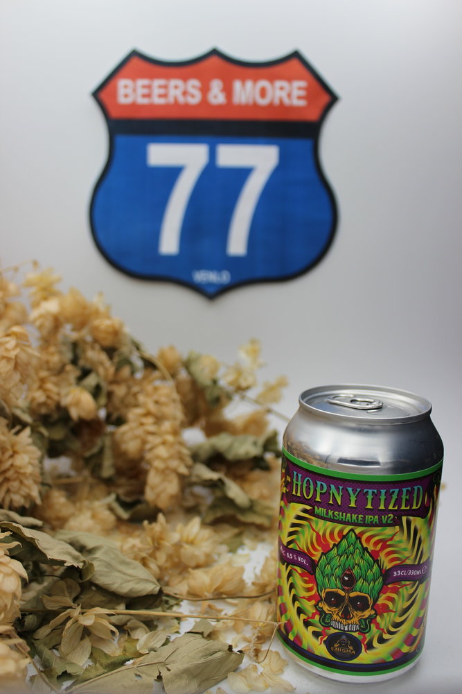 Enigma Brewery Enigma Hopnytized Milkshake V2 IPA Fles 33 cl 5,50% Enigma Brewery Enigma Hopnytized Milkshake V2 IPA Fles 33 cl 5,50%