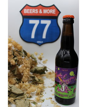 Brouwerij De Kneiter Brouwerij De Kneiter Kveik maar wat je doet BA Porter Fles 33 cl  12,00%