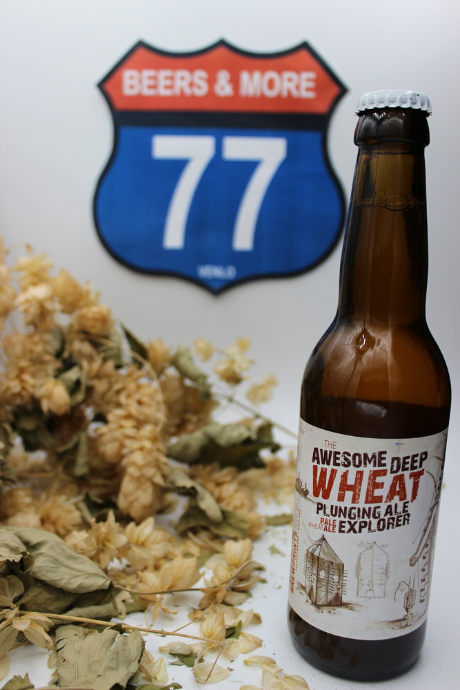 Strieper Craft Beer Strieper Craft Beer The Awesome Deep Wheat Plunging Ale Explorer Witbier Fles 33 cl  4,80%