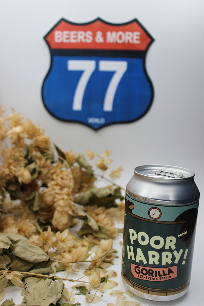 Gorilla Craft Beer GMBH Gorilla Poor Harry! American IPA Blik 33 cl 6,60%