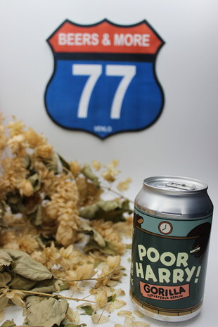 Gorilla Craft Beer GMBH Gorilla Poor Harry! American IPA Blik 33 cl 6,60%