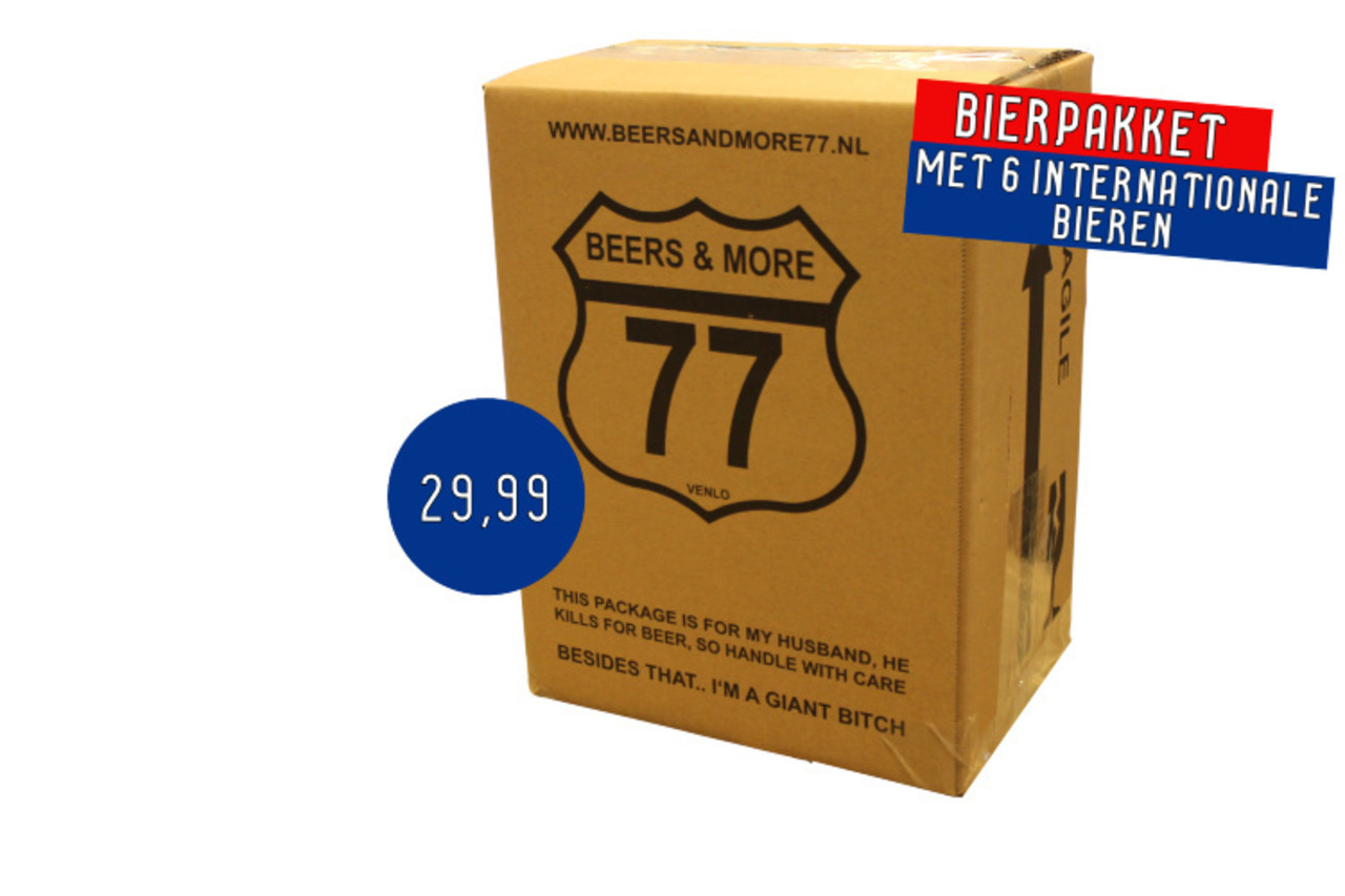 Bierpakket 6 Internationale Bieren