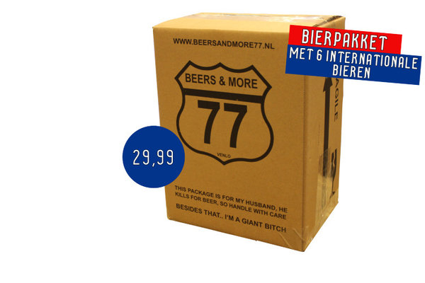 Bierpakket 6 Internationale Bieren