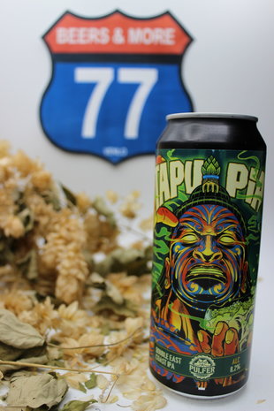Pulfer Brewery Pulfer Brewery Tapu Pia IPA Blik 50 cl  8,20%