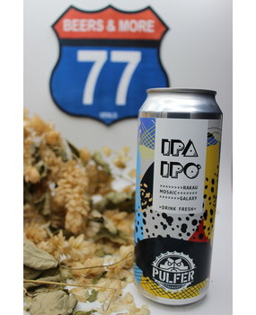 Pulfer Brewery Pulfer Brewery IPA IPO Blik 50 cl  7,00% Pulfer Brewery Pulfer Brewery IPA IPO Blik 50 cl  7,00%