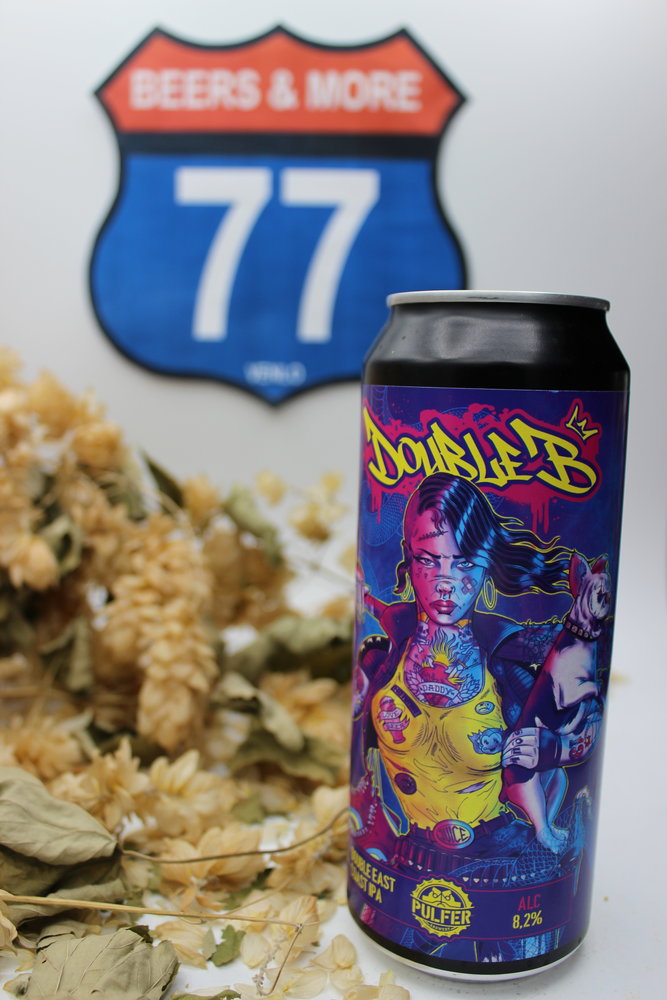 Pulfer Brewery Pulfer Brewery Double B IPA Blik 50 cl  8,20%