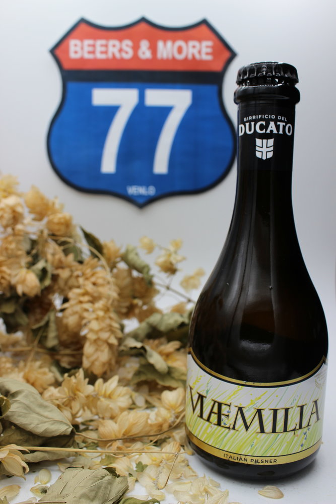 Birrificio del Ducato Birrificio del Ducato Via Emelia Pilsener Fles 33 cl  5,00%