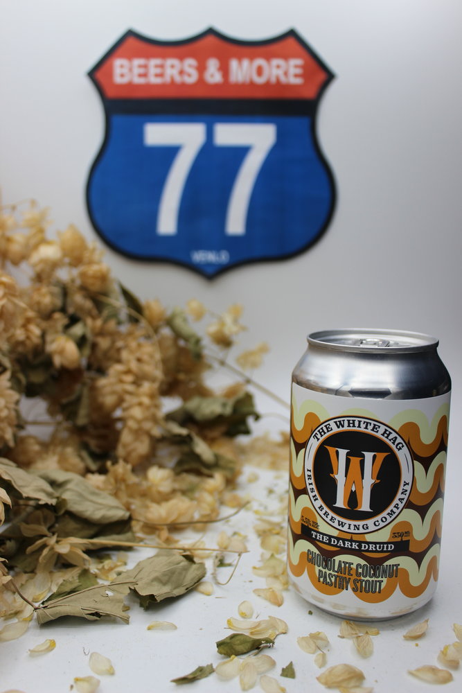 The White Hag The White Hag The Dark Druid Chocolate Coconut Pastry Stout Blik 33 cl 5,50% The White Hag The White Hag The Dark Druid Chocolate Coconut Pastry Stout Blik 33 cl 5,50%