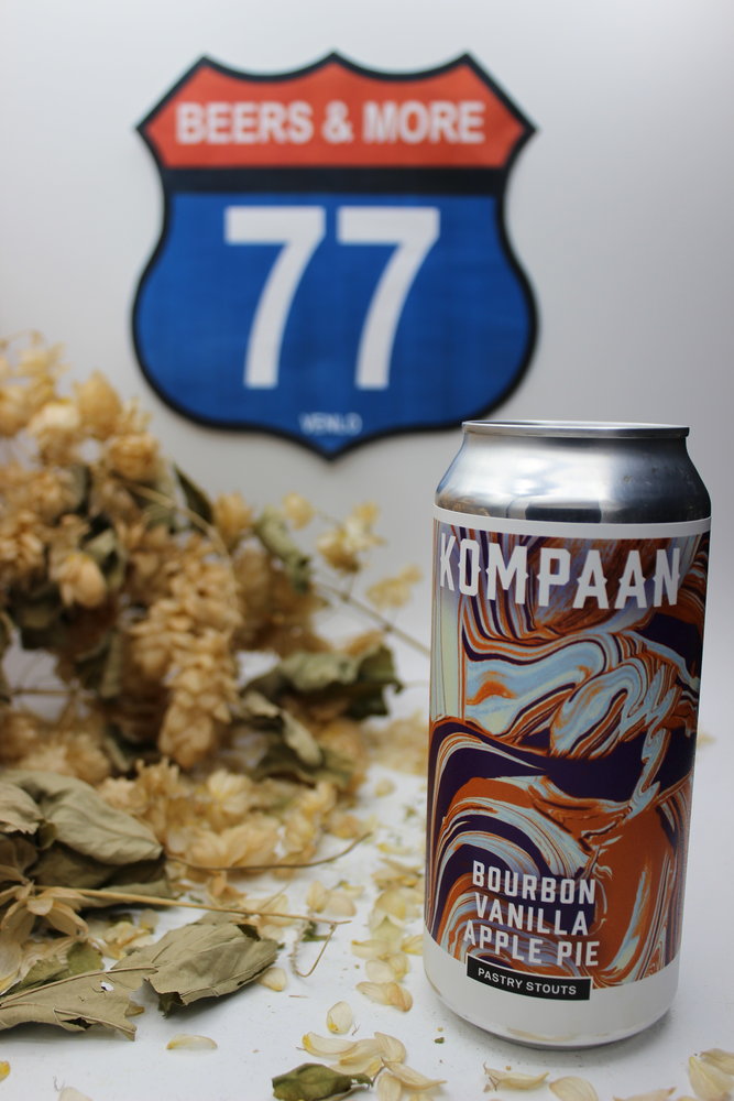 Kompaan Kompaan Blubberdikkejetser #7 Apple Pie Bourbon Imperial Stout Blik 44 cl 10,00% Kompaan Kompaan Blubberdikkejetser #7 Apple Pie Bourbon Imperial Stout Blik 44 cl 10,00%