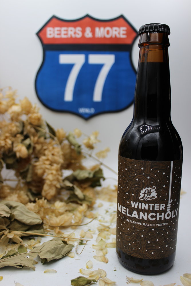 AF Brew AF Brew Winter Melancholy Imperial Baltic Porter Fles 33 cl  10,30%