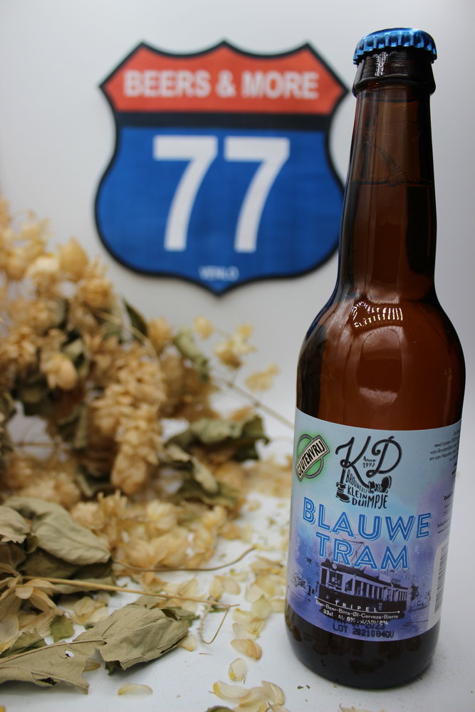 Klein Duimpje Klein Duimpje Blauwe Tram Glutenvrij Tripel Fles 33 cl  8,00%