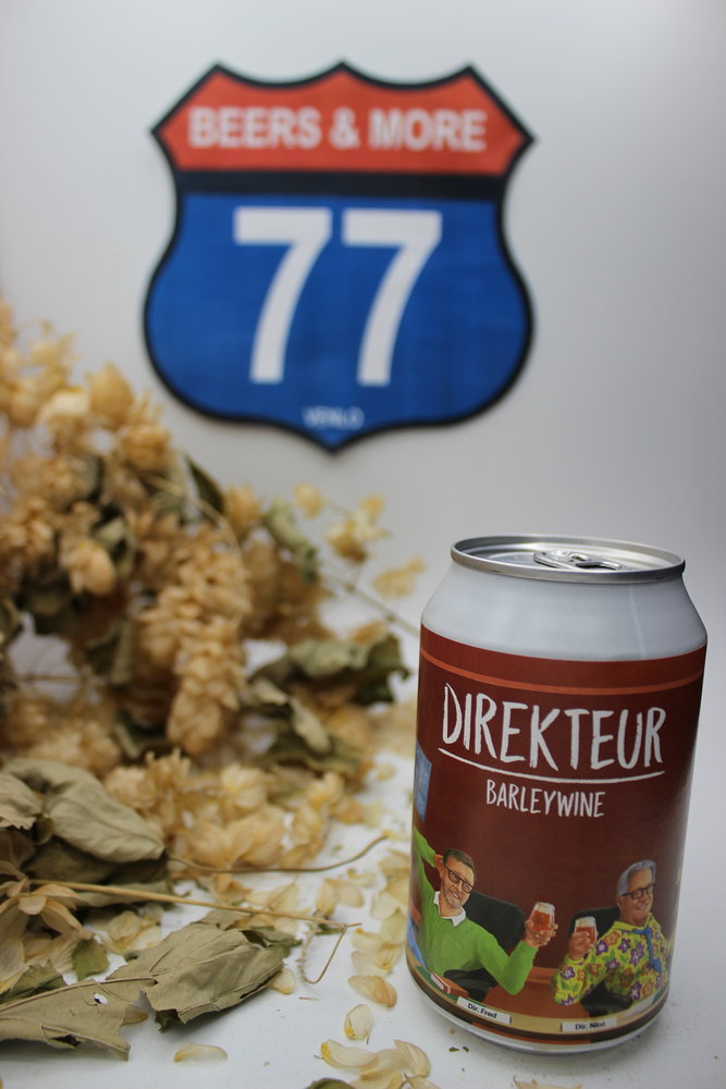 De School De School Direkteur Barley Wine Blik 33 cl  10,00%