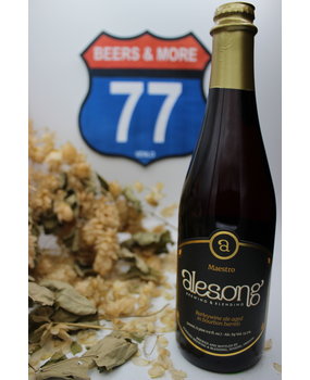 Alesong Brewing & Blending Alesong Brewing & Blending Maestro BA Barley Wine Fles 50 cl  13,20% Alesong Brewing & Blending Alesong Brewing & Blending Maestro BA Barley Wine Fles 50 cl  13,20%
