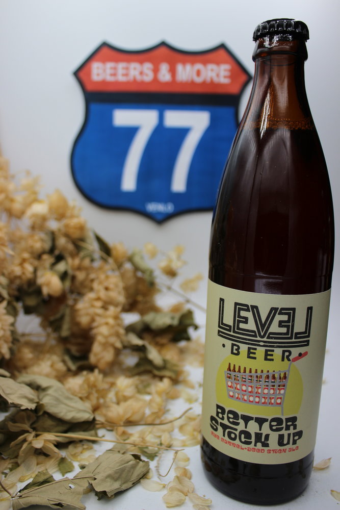 Level Beer Level Beer Better Stock Up BA Old Ale Fles 50 cl  9,50%
