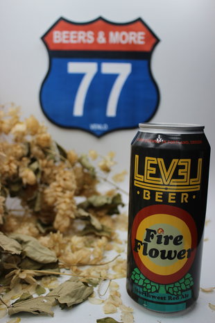 Level Beer Level Beer Fire Flower Amber Ale Blik 47.3 cl  6,30%