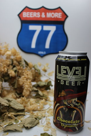 Level Beer Level Beer Chocolate Dynamite Stout Blik 47.3 cl  6,00%