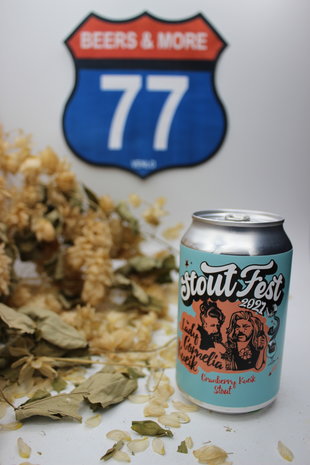 Nogne Nøgne Ø & Poesiat & Kater Lady Cornelia Kveik Stout Fles 33 cl 6,30%