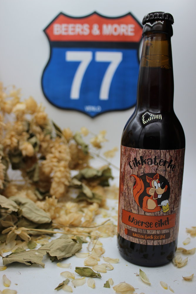 Brouwerie Eikkaterke Brouwerie Eikkaterke Waerse Eikel Weizenbock Fles 33 cl  8,00%
