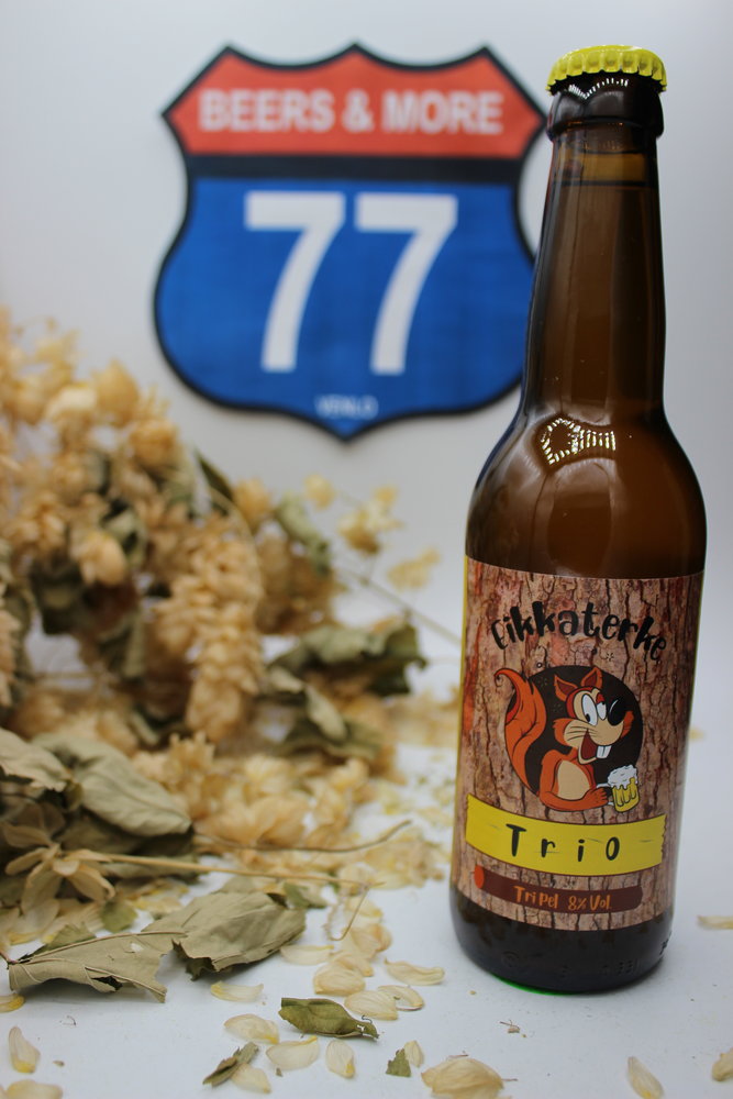 Brouwerie Eikkaterke Brouwerie Eikkaterke Trio Tripel Fles 33 cl  8,00%