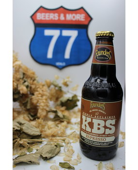 Founders Brewing Company Founders Brewing Company KBS Espresso BA Stout Fles 35,5 cl  12,00% Founders Brewing Company Founders Brewing Company KBS Espresso BA Stout Fles 35,5 cl  12,00%