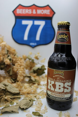 Founders Brewing Company Founders Brewing Company KBS Espresso BA Stout Fles 35,5 cl  12,00% Founders Brewing Company Founders Brewing Company KBS Espresso BA Stout Fles 35,5 cl  12,00%