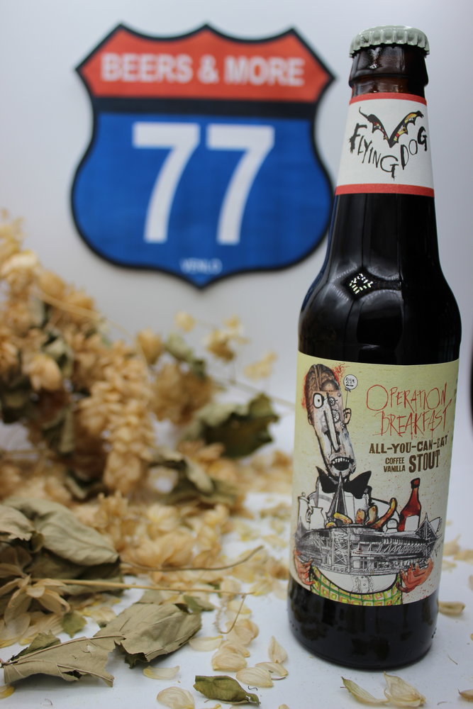 Flying Dog Flying Dog Operation Breakfast Stout fles 35.5cl  9,10%