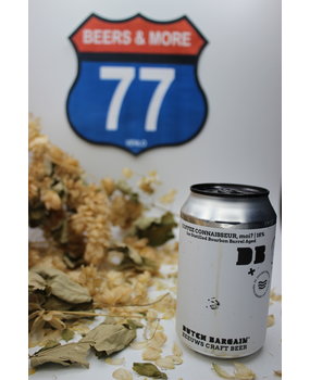 Dutch Bargain Dutch Bargain Coffee Connaisseur, Moi? Ice Distilled Bourbon BA Stout Blik 33 cl  18,00%