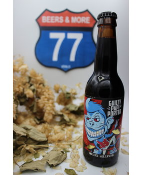 Guilty Monkey Brewery Guilty Monkey Brewery Guilty Papi Porter Fles 33 cl  7,40% Guilty Monkey Brewery Guilty Monkey Brewery Guilty Papi Porter Fles 33 cl  7,40%