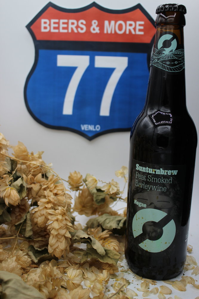 Nogne Nøgne Ø Sunturnbrew Smoked Barley Wine Fles 50 cl  11,00%