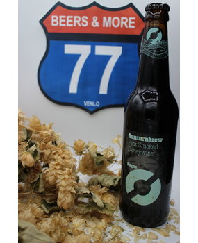 Nogne Nøgne Ø Sunturnbrew Smoked Barley Wine Fles 50 cl  11,00%