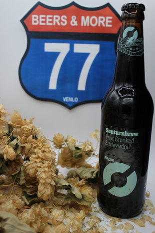 Nogne Nøgne Ø Sunturnbrew Smoked Barley Wine Fles 50 cl  11,00%