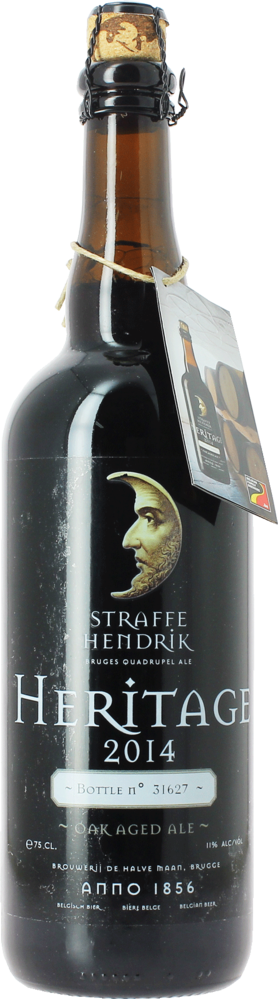 De Halve Maan De Halve Maan Straffe Hendrik Heritage 2014 fles 75 cl  11,00%