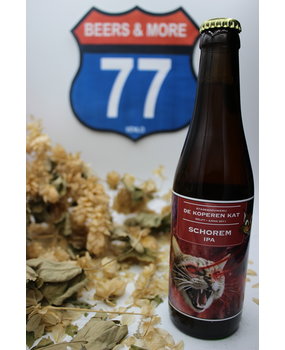Brouwerij de Koperen Kat De Koperen Kat Schorem IPA Fles 33 cl 5,50% Brouwerij de Koperen Kat De Koperen Kat Schorem IPA Fles 33 cl 5,50%